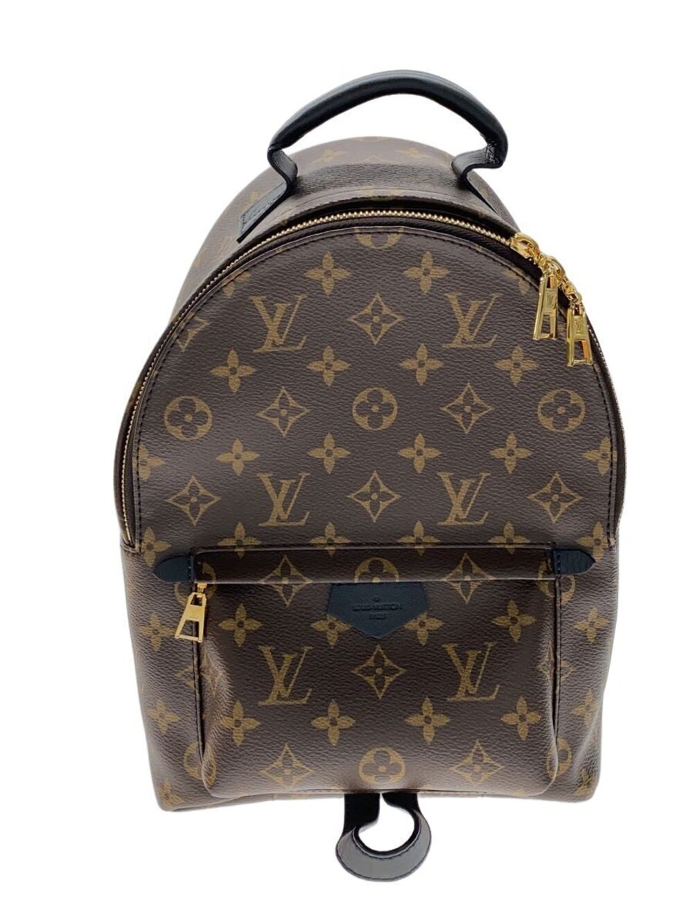LOUIS VUITTON Palm Springs Backpack Monogram Macassar Brown